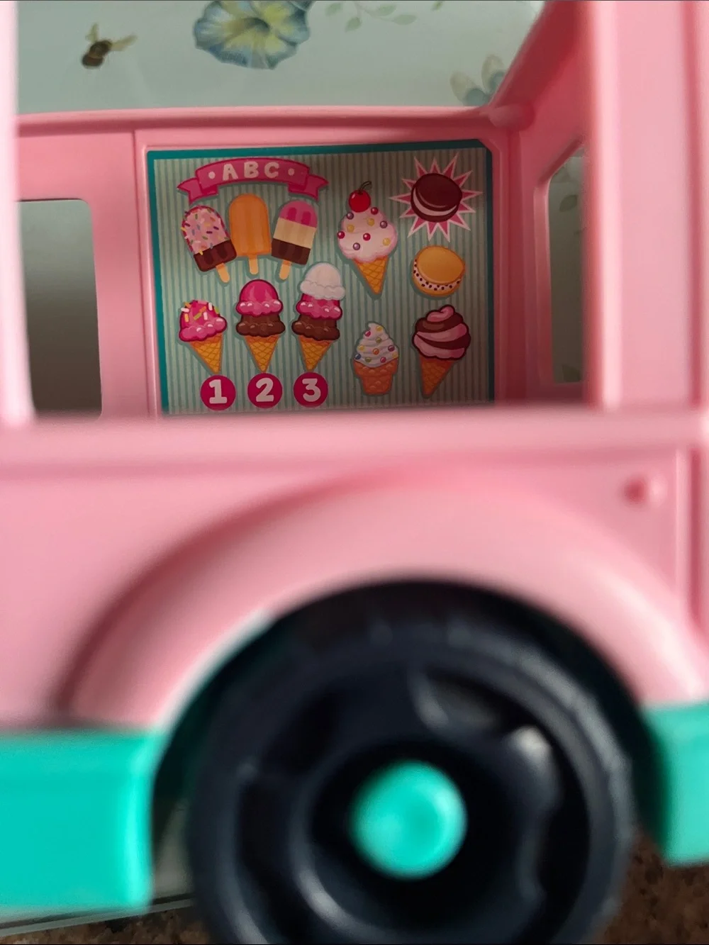 Fisher-Price Pink and Orange Play Vehicle Duo - Kids Toy Cars